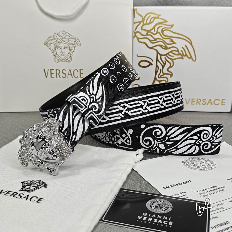 Versace belt 38mmX90-125cm lb (14)