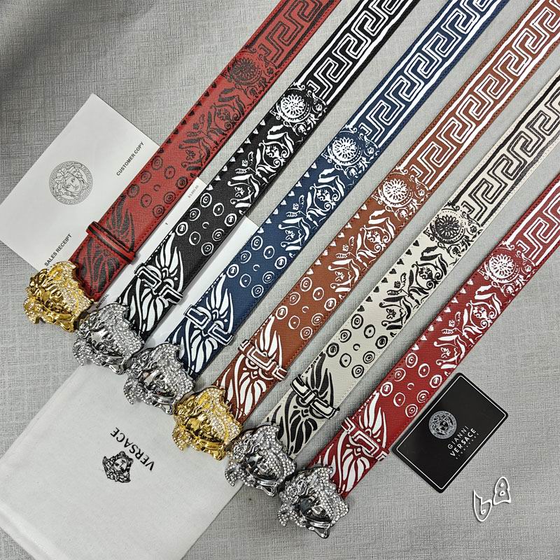 Versace belt 38mmX90-125cm lb (19)