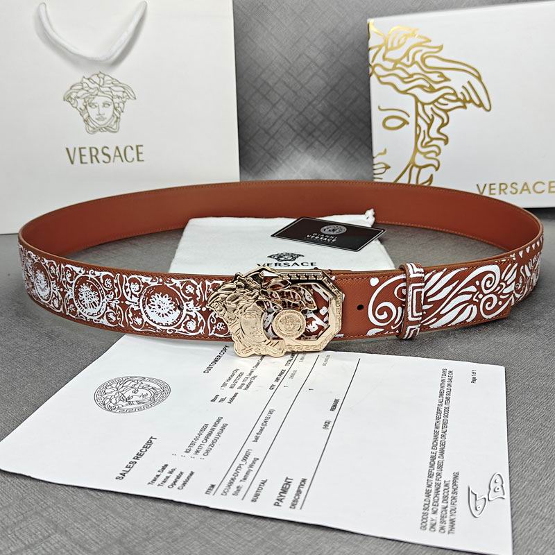 Versace belt 38mmX90-125cm lb (21)