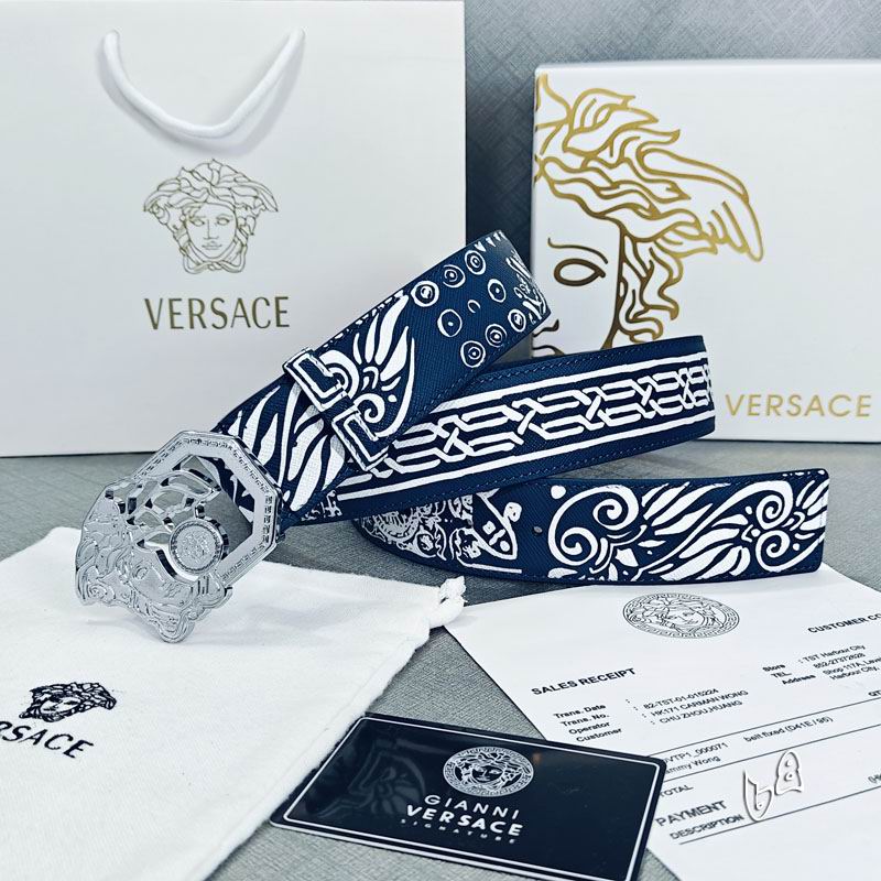Versace belt 38mmX90-125cm lb (25)