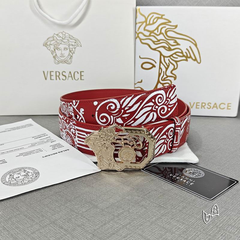 Versace belt 38mmX90-125cm lb (35)