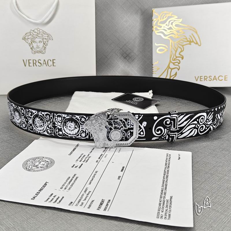 Versace belt 38mmX90-125cm lb (36)