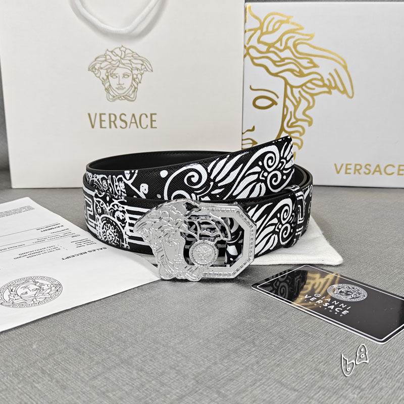 Versace belt 38mmX90-125cm lb (38)