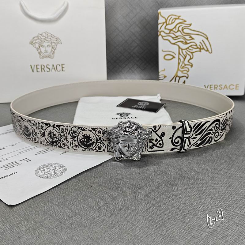 Versace belt 38mmX90-125cm lb (4)