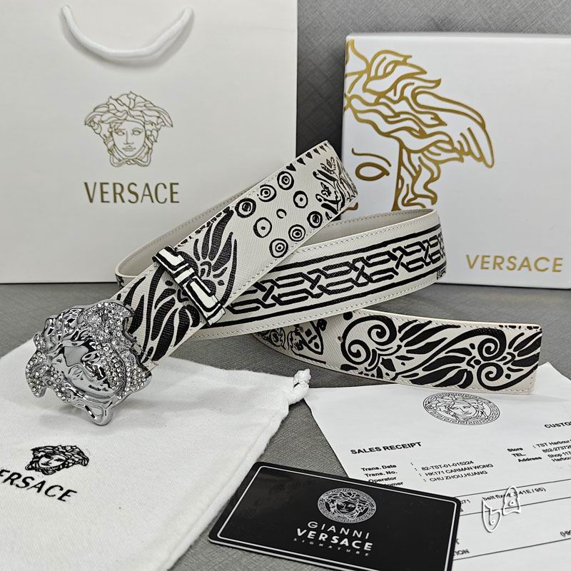Versace belt 38mmX90-125cm lb (5)