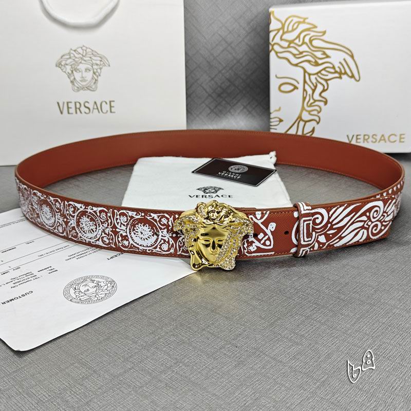 Versace belt 38mmX90-125cm lb (7)