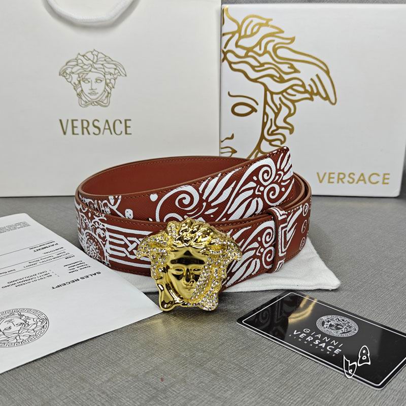 Versace belt 38mmX90-125cm lb (9)