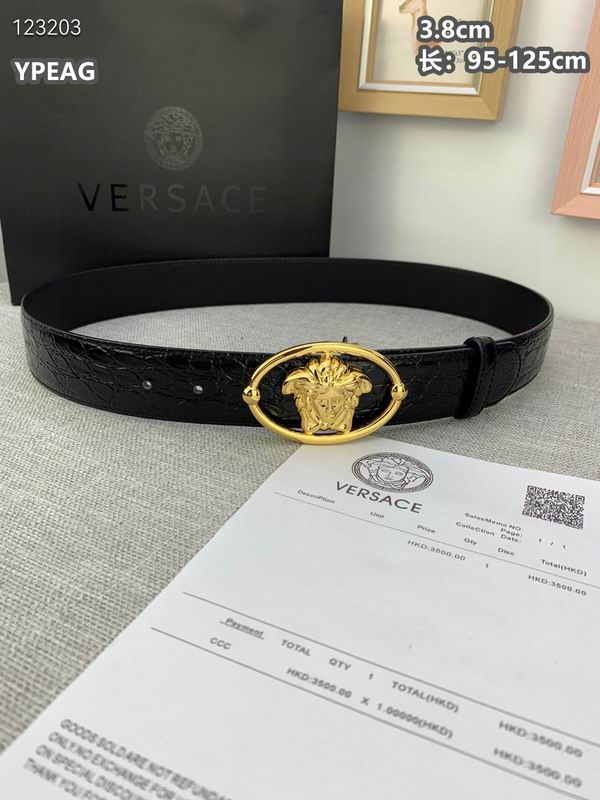 Versace belt 38mmX95-125cm 8L (203)