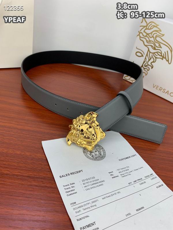 Versace belt 38mmX95-125cm 8L (646)