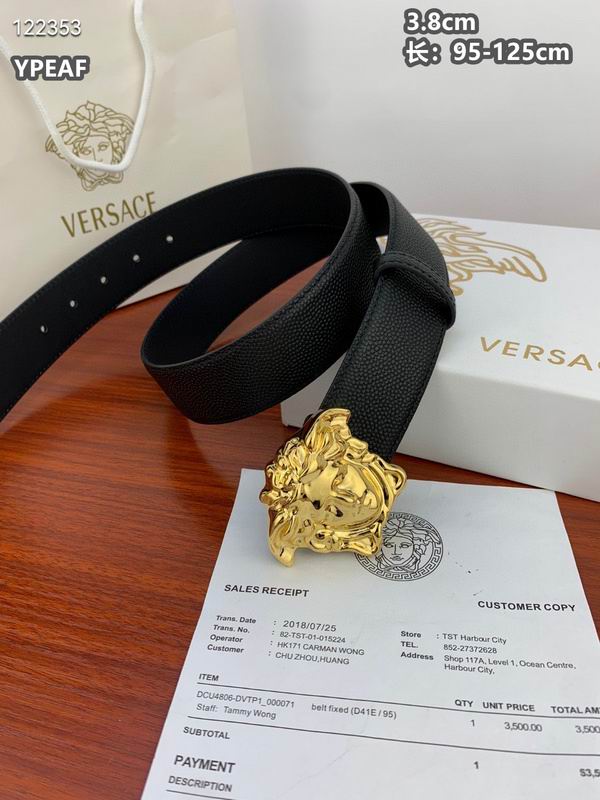 Versace belt 38mmX95-125cm 8L (654)