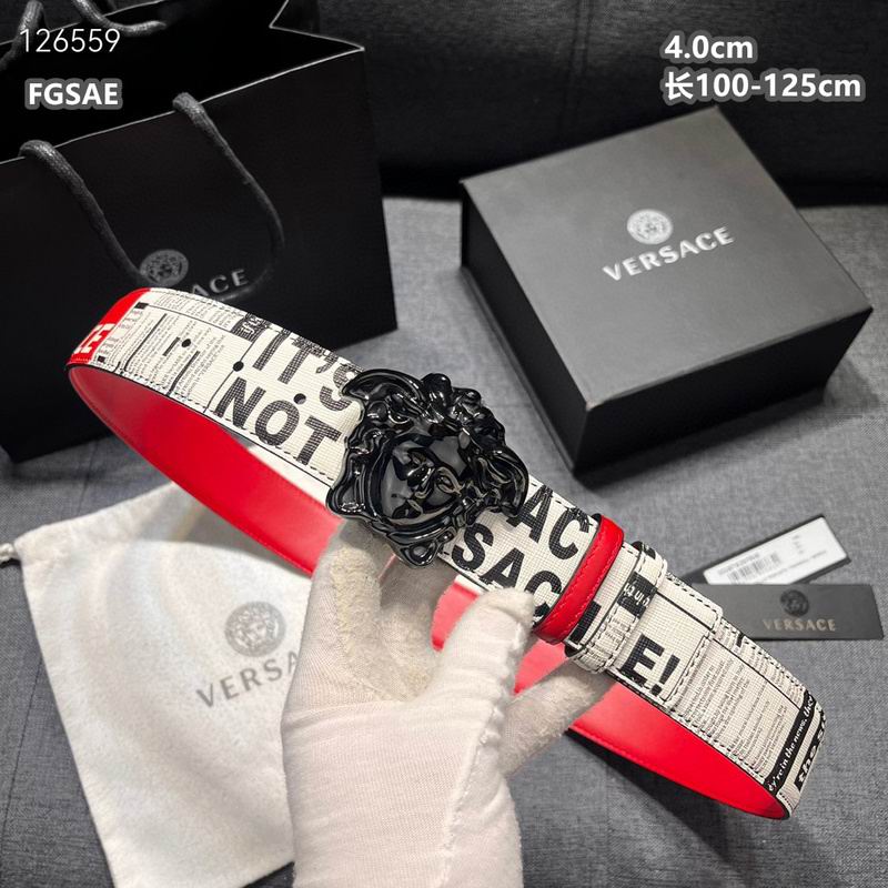 Versace belt 40mmX100-125cm 8L (165)