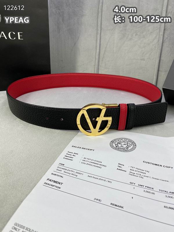 Versace belt 40mmX100-125cm 8L (829)