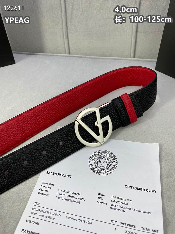 Versace belt 40mmX100-125cm 8L (832)