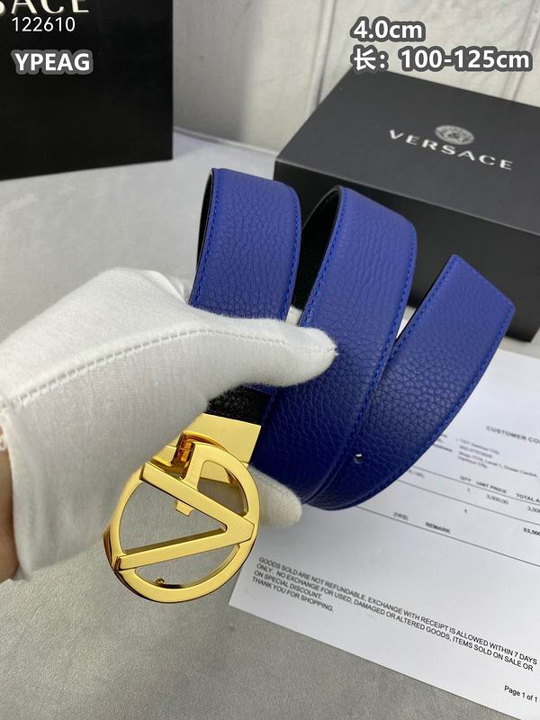 Versace belt 40mmX100-125cm 8L (838)