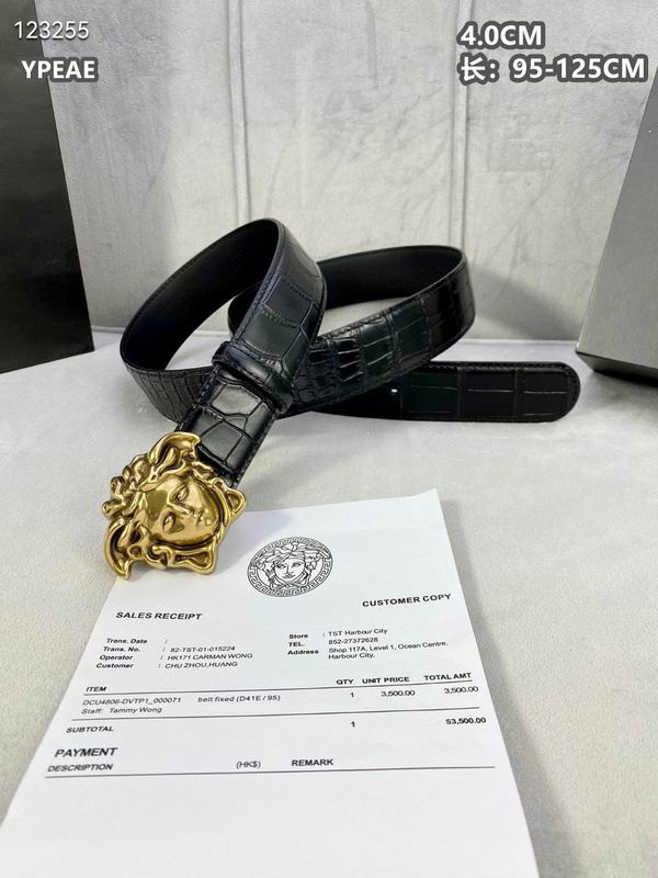 Versace belt 40mmX95-125cm 8L (415)