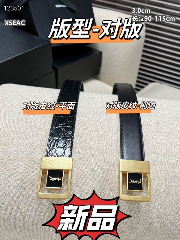 YSL belt 30mmX90-115cm 8L (102)