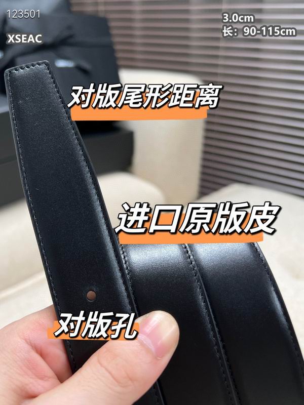 YSL belt 30mmX90-115cm 8L (98)