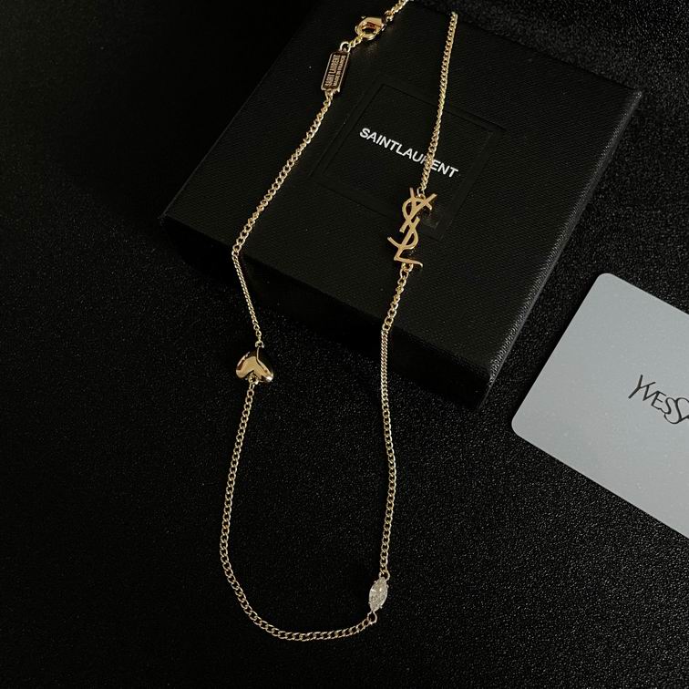 YSL necklace 11lyh84 (7)