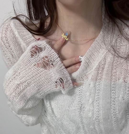 YSL necklace 11lyh85 (6)