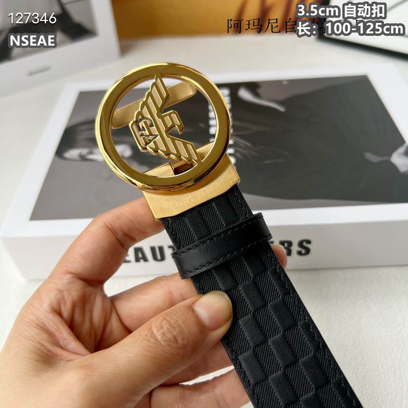 Armani belt 35mmX100-125cm 8L (1)