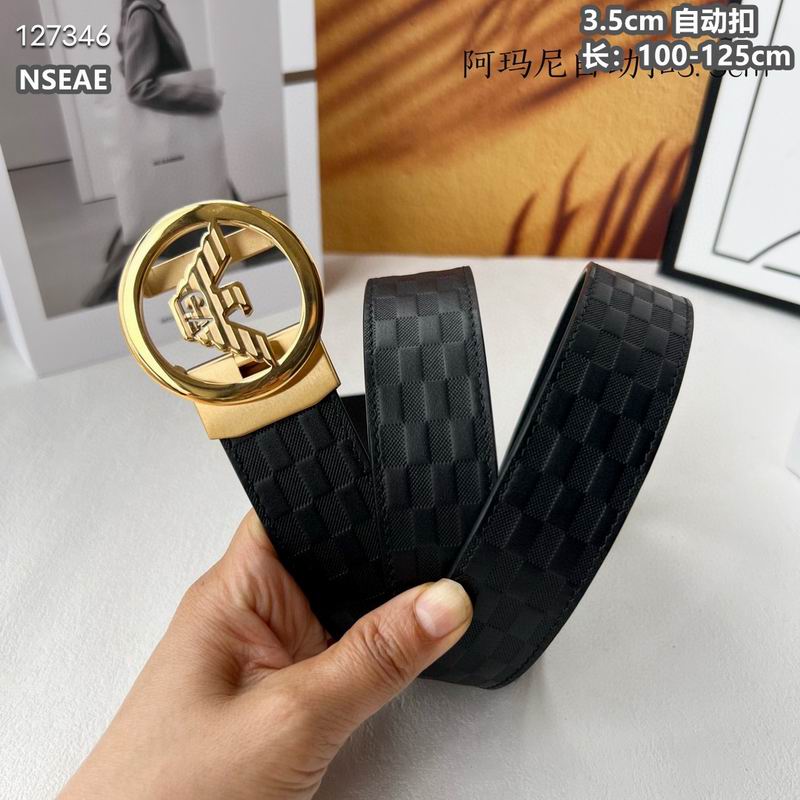 Armani belt 35mmX100-125cm 8L (2)