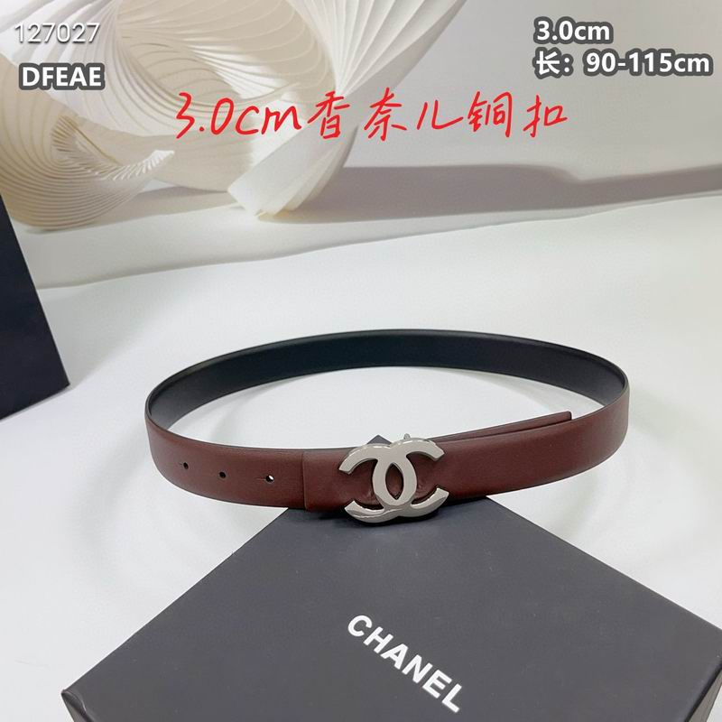 Chanel belt 30mmX90-115cm 8L (1)