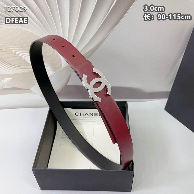 Chanel belt 30mmX90-115cm 8L (10)