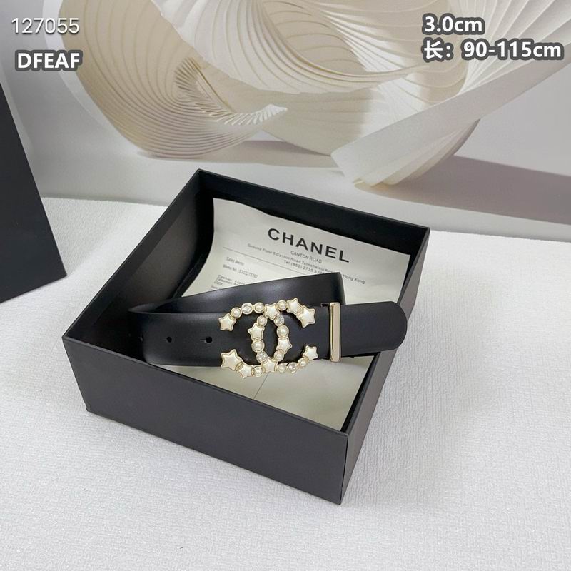 Chanel belt 30mmX90-115cm 8L (10)