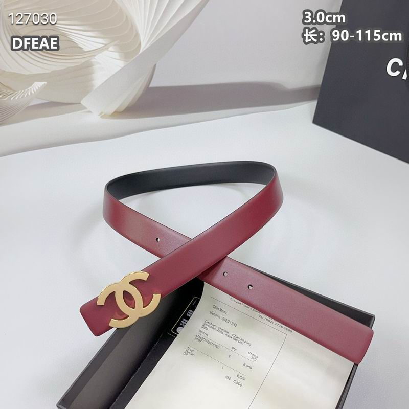 Chanel belt 30mmX90-115cm 8L (15)