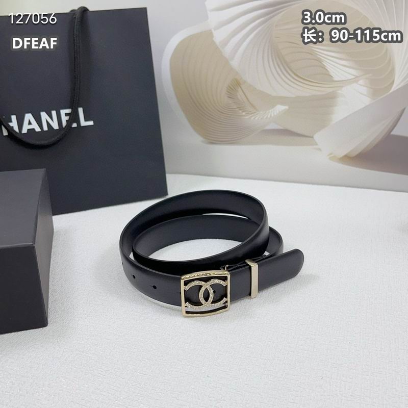 Chanel belt 30mmX90-115cm 8L (15)
