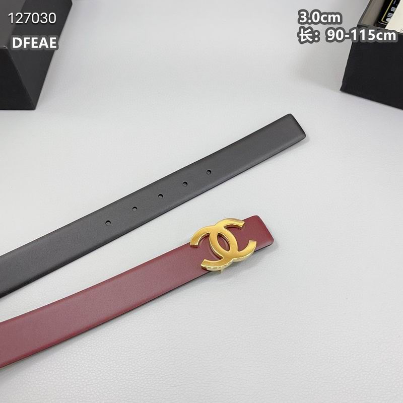 Chanel belt 30mmX90-115cm 8L (16)