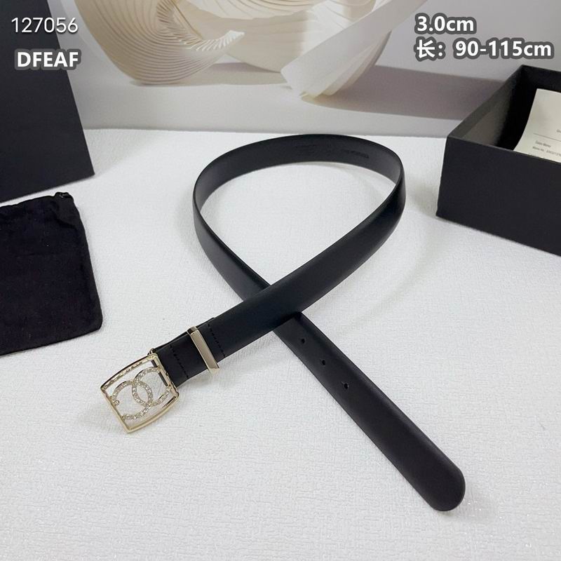 Chanel belt 30mmX90-115cm 8L (16)