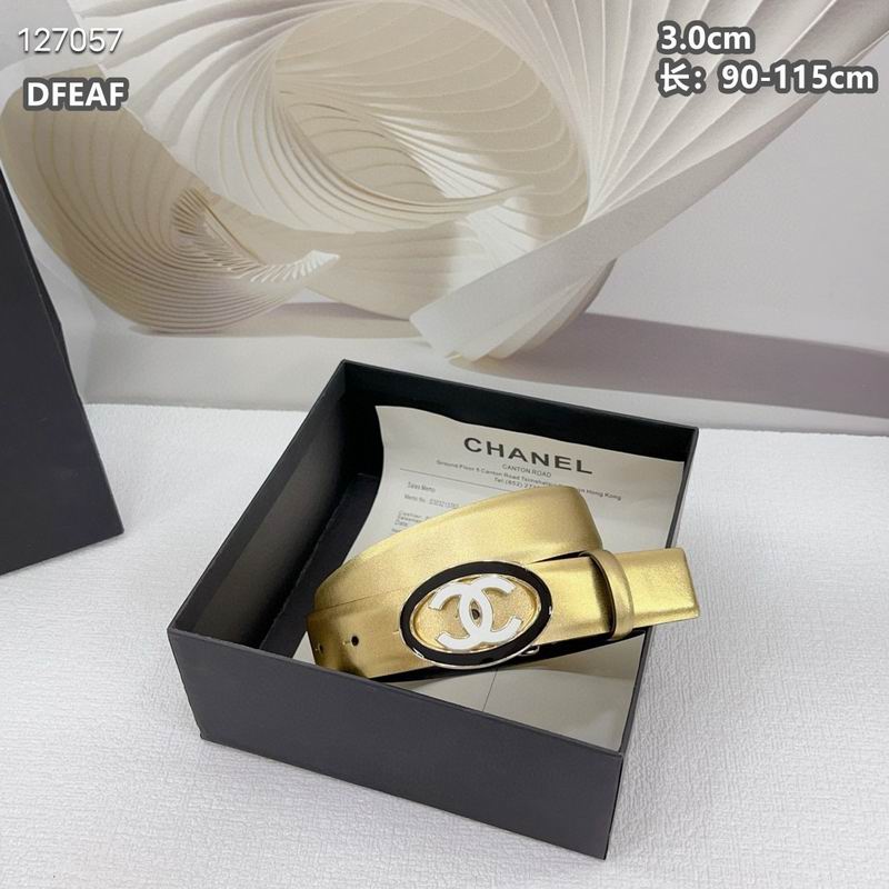 Chanel belt 30mmX90-115cm 8L (18)