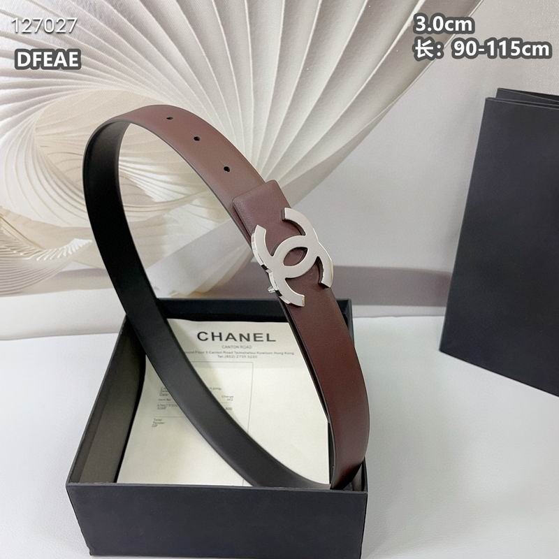Chanel belt 30mmX90-115cm 8L (2)