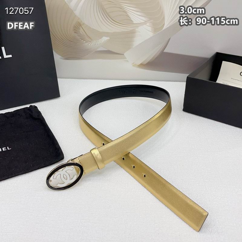 Chanel belt 30mmX90-115cm 8L (20)
