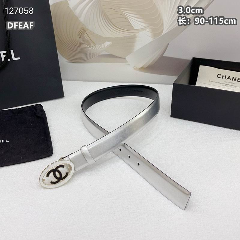 Chanel belt 30mmX90-115cm 8L (24)