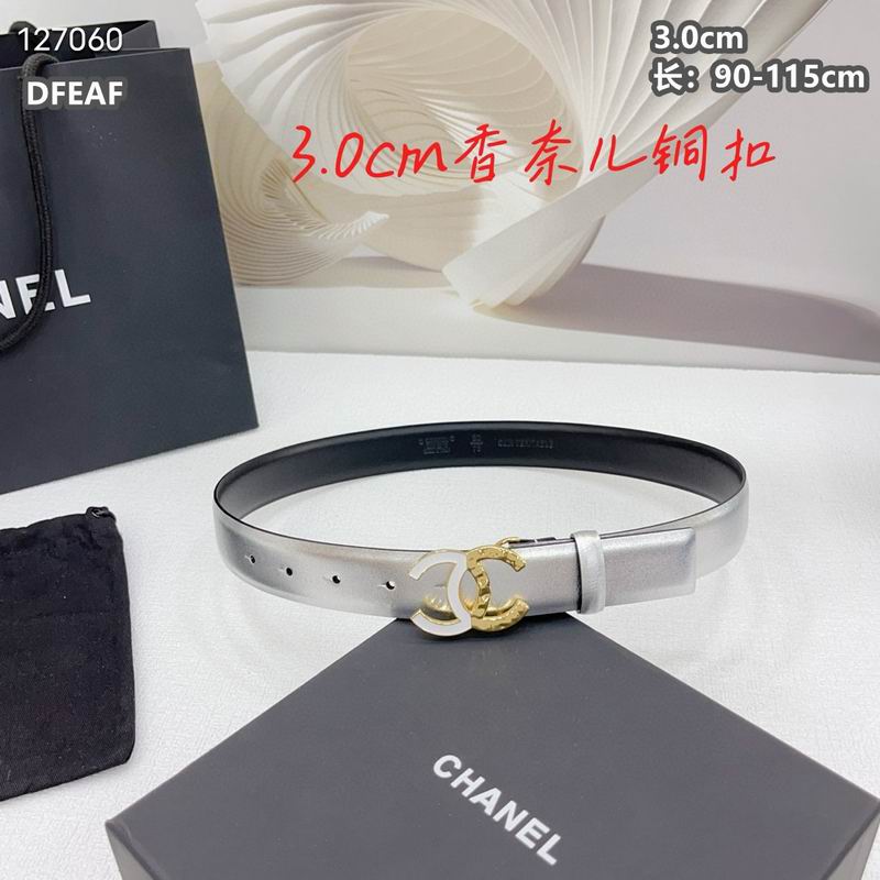 Chanel belt 30mmX90-115cm 8L (29)