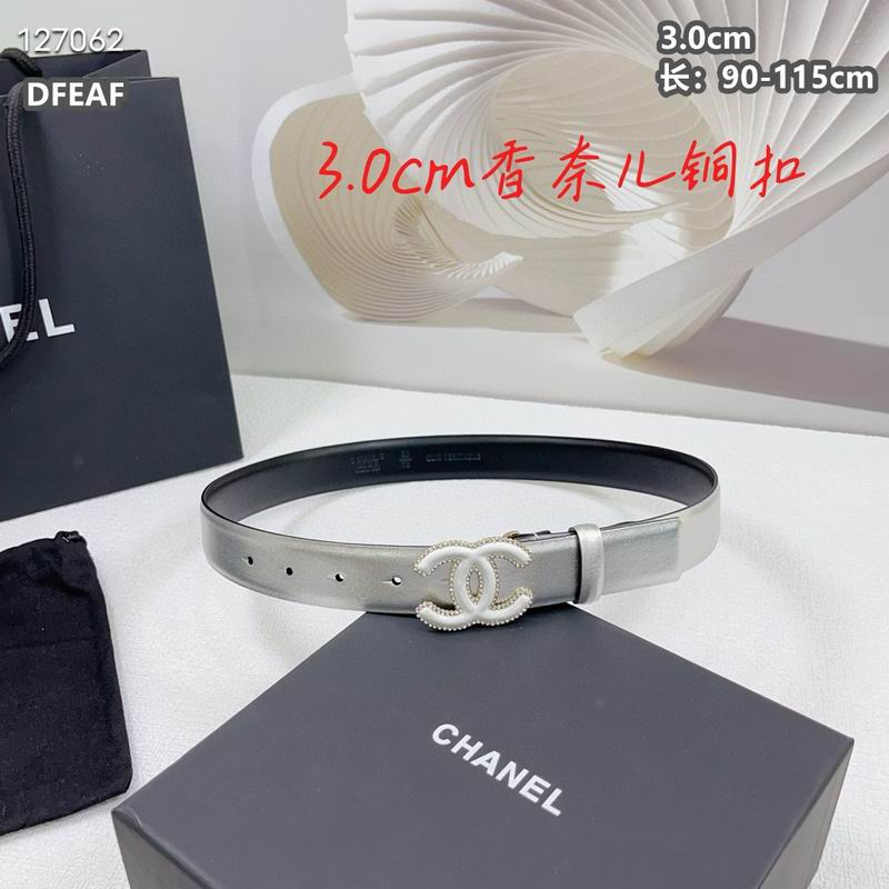 Chanel belt 30mmX90-115cm 8L (37)