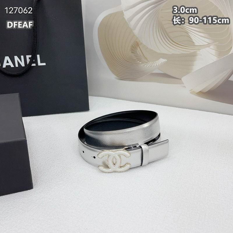 Chanel belt 30mmX90-115cm 8L (39)