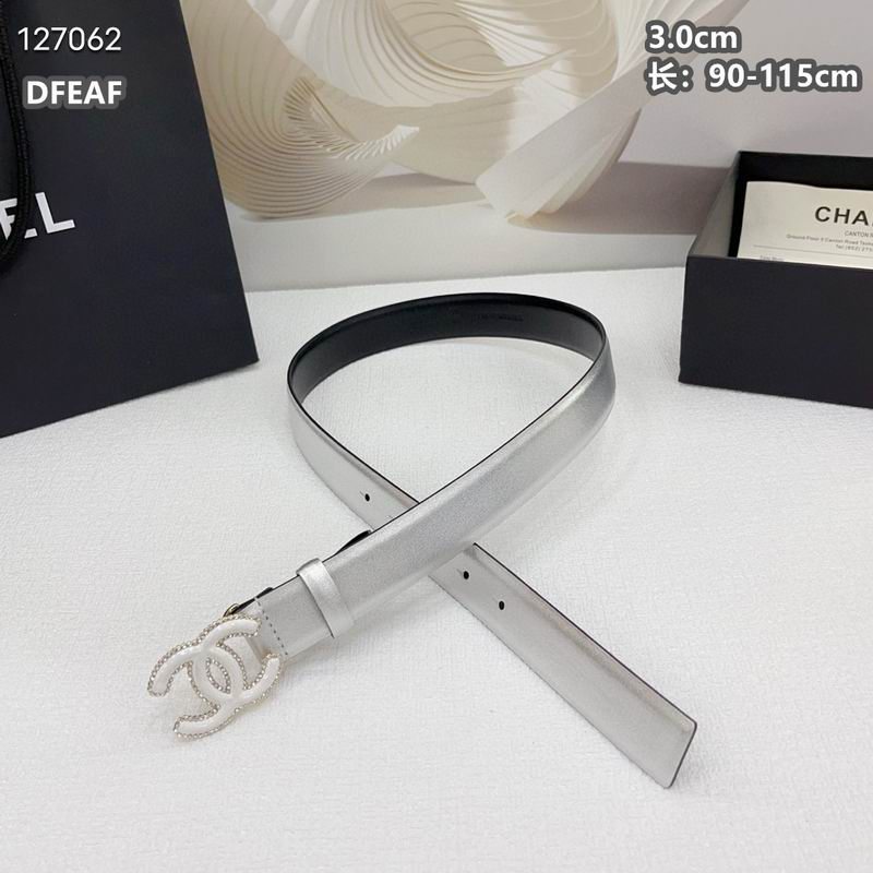 Chanel belt 30mmX90-115cm 8L (40)