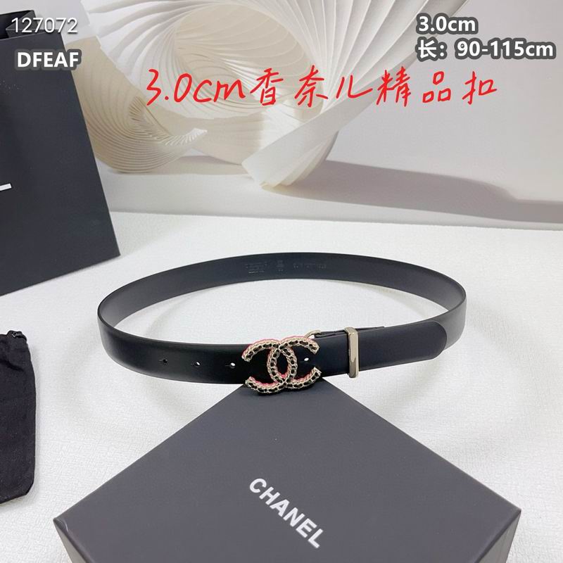Chanel belt 30mmX90-115cm 8L (41)