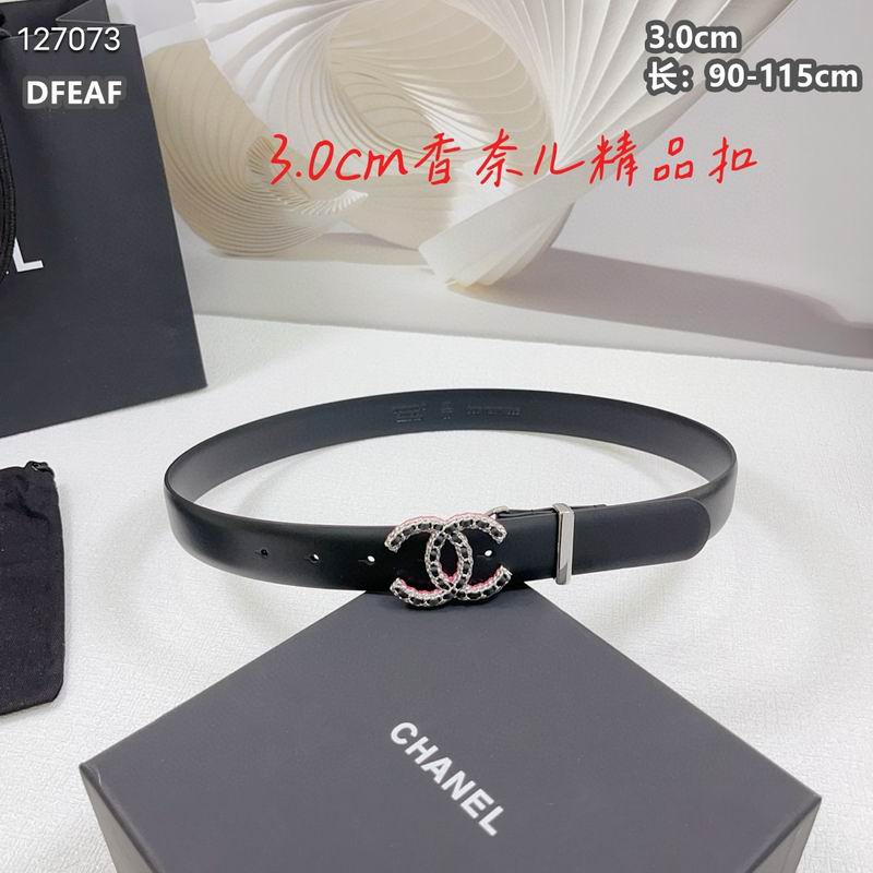 Chanel belt 30mmX90-115cm 8L (45)