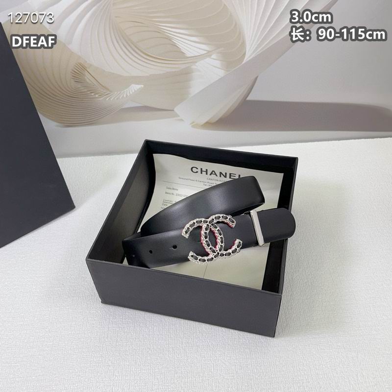 Chanel belt 30mmX90-115cm 8L (46)