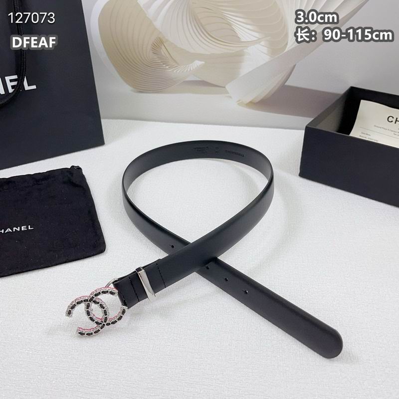 Chanel belt 30mmX90-115cm 8L (48)