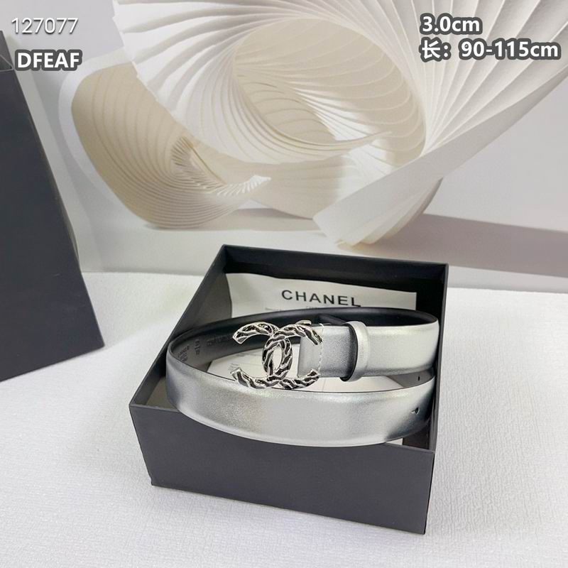 Chanel belt 30mmX90-115cm 8L (59)