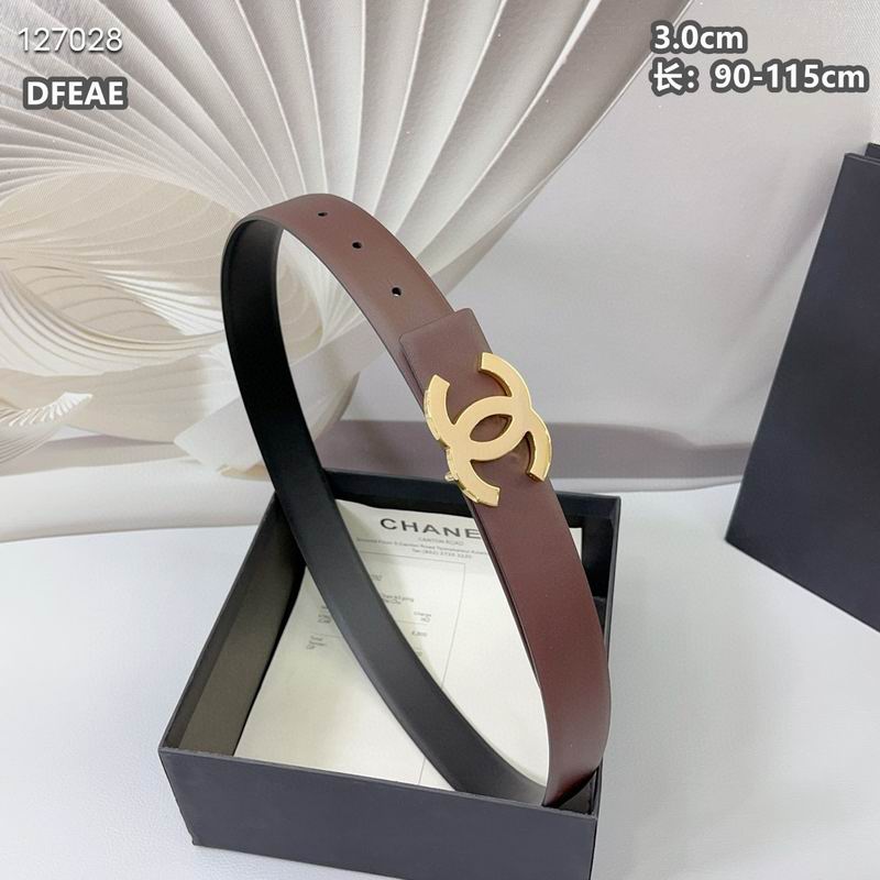Chanel belt 30mmX90-115cm 8L (6)