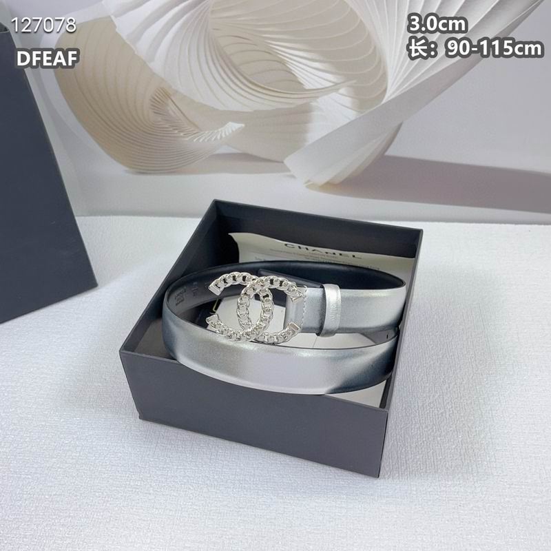 Chanel belt 30mmX90-115cm 8L (63)