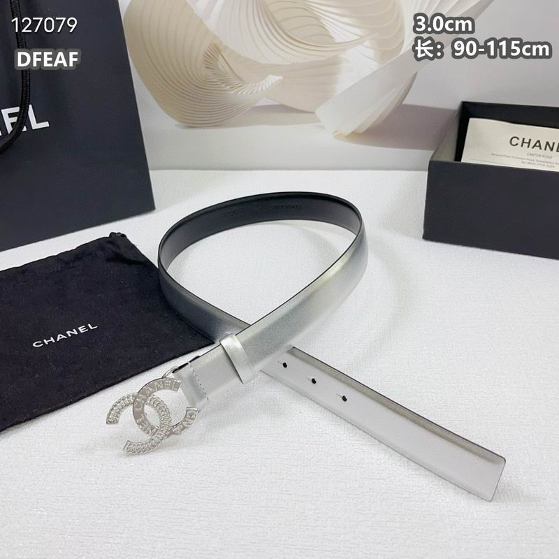 Chanel belt 30mmX90-115cm 8L (68)