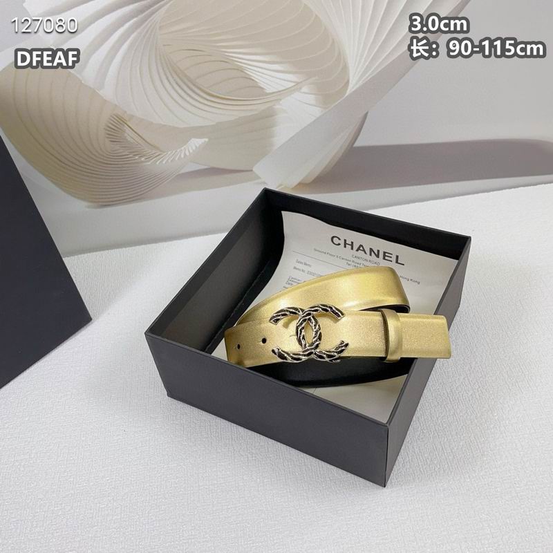 Chanel belt 30mmX90-115cm 8L (70)