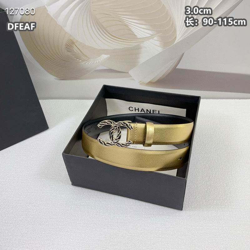 Chanel belt 30mmX90-115cm 8L (71)